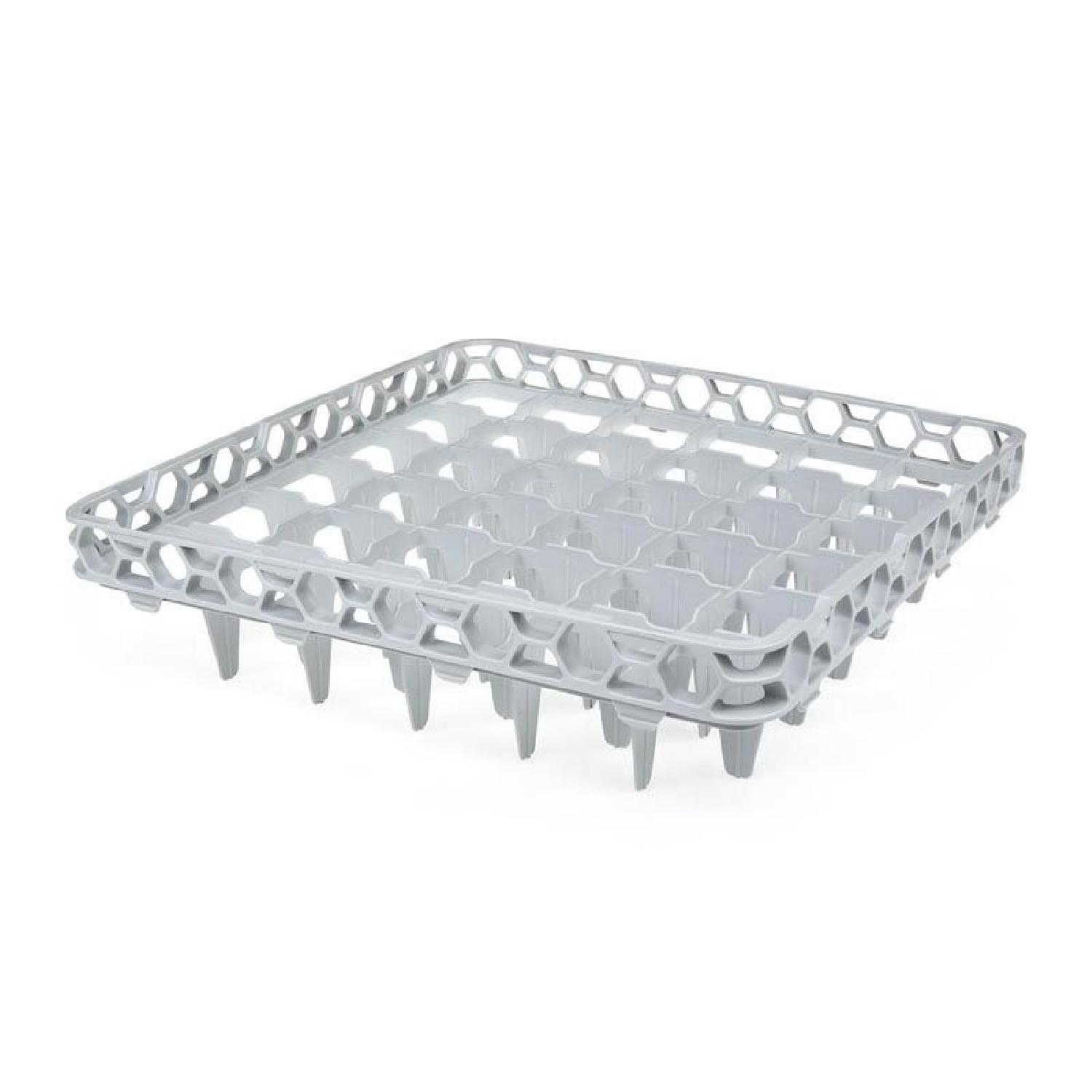 Bora Plastik Bardak Yıkama Basketi, 36 Bölmeli, 50x50x12.5 cm