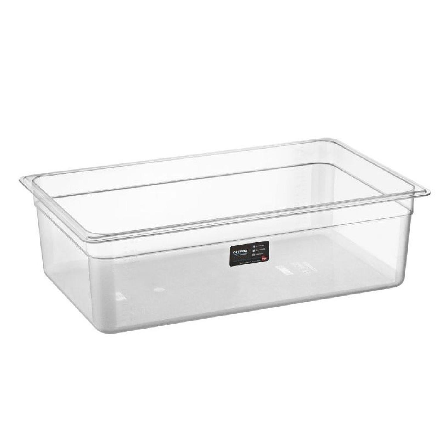 Bora Plastik Gastronom Polikarbon Küvet, GN 1/1-150, 19 L