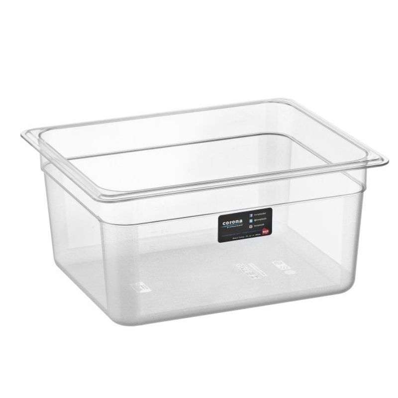 Bora Plastik Gastronom Polikarbon Küvet, GN 1/2-150 9 L
