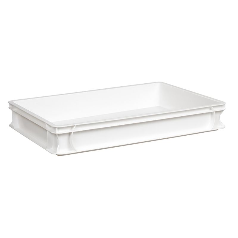 Bora Plastik Pizza Hamur Teknesi 60x40x10 Cm Beyaz