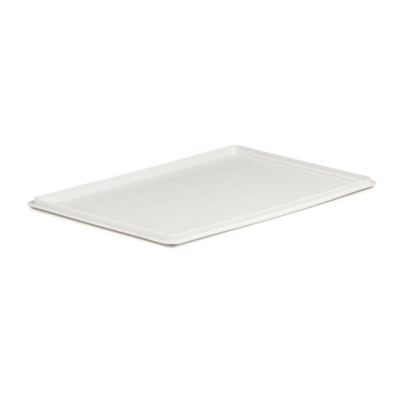 Bora Plastik Pizza Hamur Teknesi Kapağı 60x40 cm Beyaz