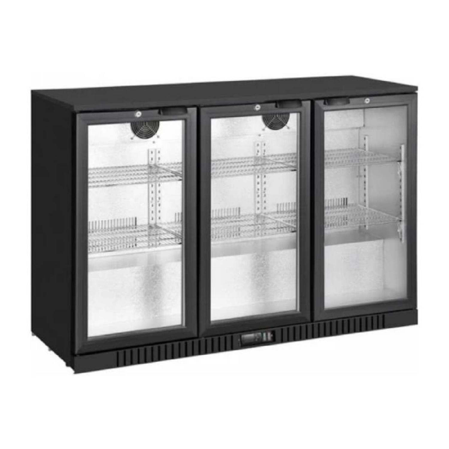 Coldera CL 350 BCKB HD Bar Arkası Şişe Soğutucu 3 Kapılı 324 L
