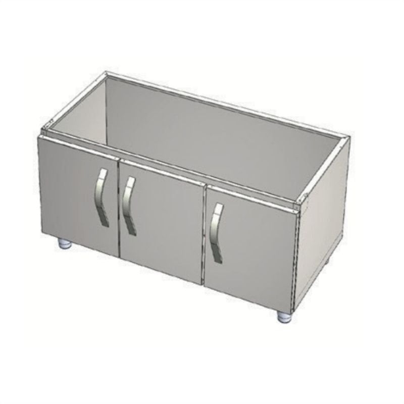 CSA 600 Seri Set Altı Dolap Üç Kapaklı 120x60x50 Cm