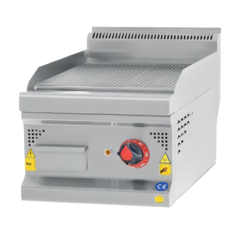 CSA 700 Seri Oluklu Pleyt Izgara Set Üstü Elektrikli 40x70 Cm