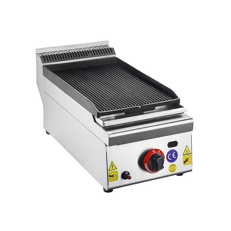 CSA Snack Seri Döküm Izgara Set Üstü Lpg’li 30x57 Cm