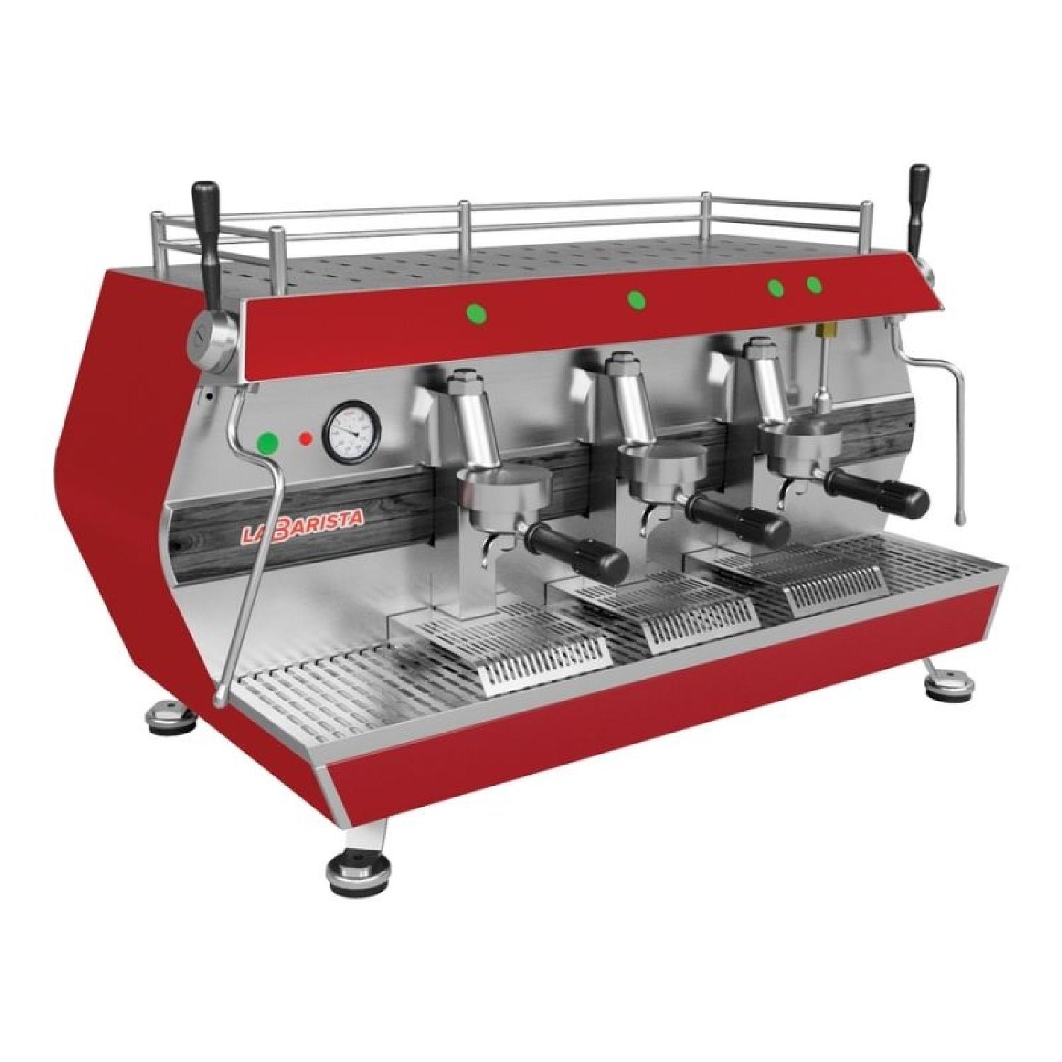 Empero EMP.PLS.CPC.3G Yarı Otomatik Espresso Kahve Makinesi 3 Gruplu