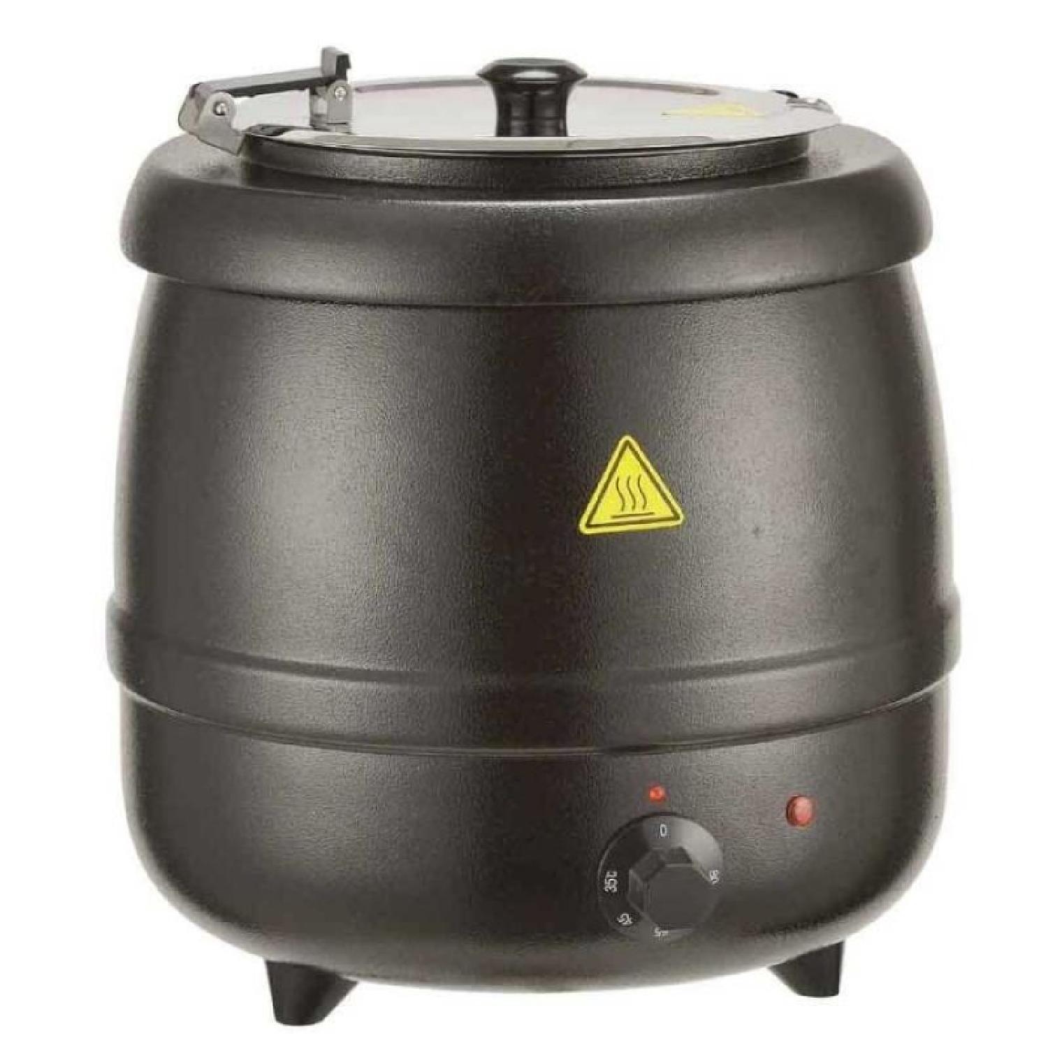 Epinox CIS-10L Çorbalık 10 Litre Siyah Rezistanslı