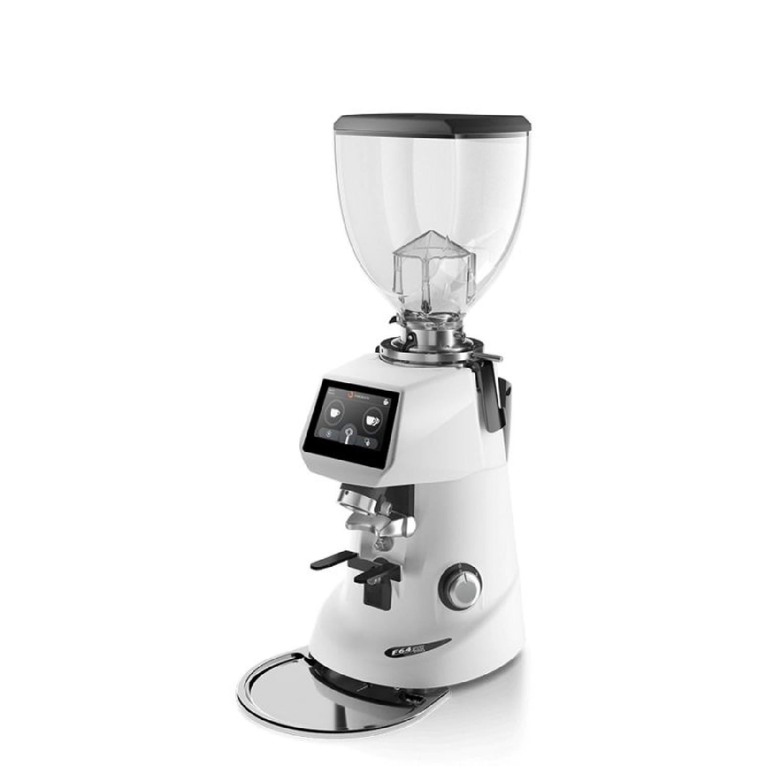 Fiorenzato F64 Evo Pro Dark Titanyum Soğutmalı On Demand Kahve Değirmeni, 64 mm, Beyaz