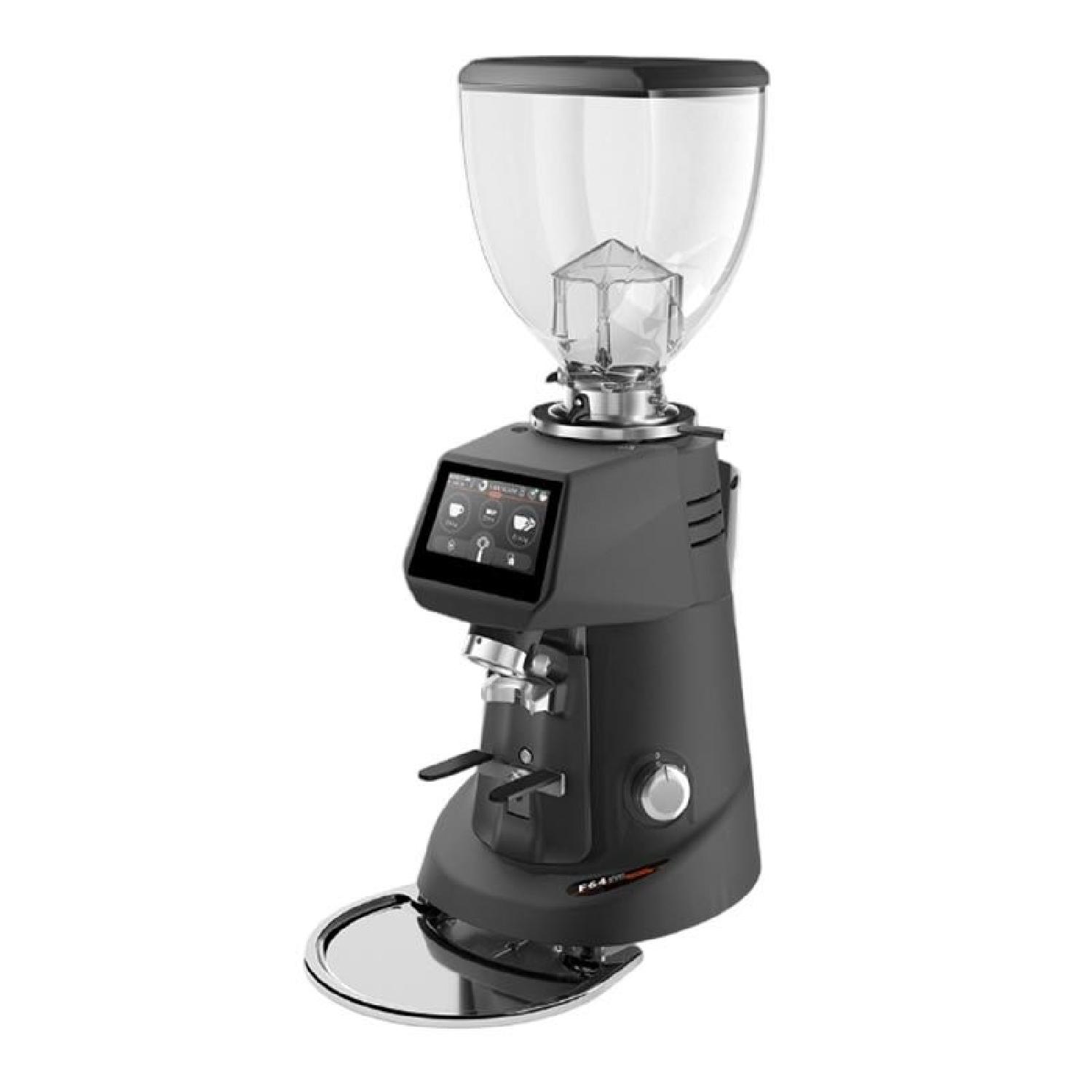 Fiorenzato F64 Evo Sense Dark Titanyum Soğutmalı On Demand Kahve Değirmeni, 64 mm, Siyah