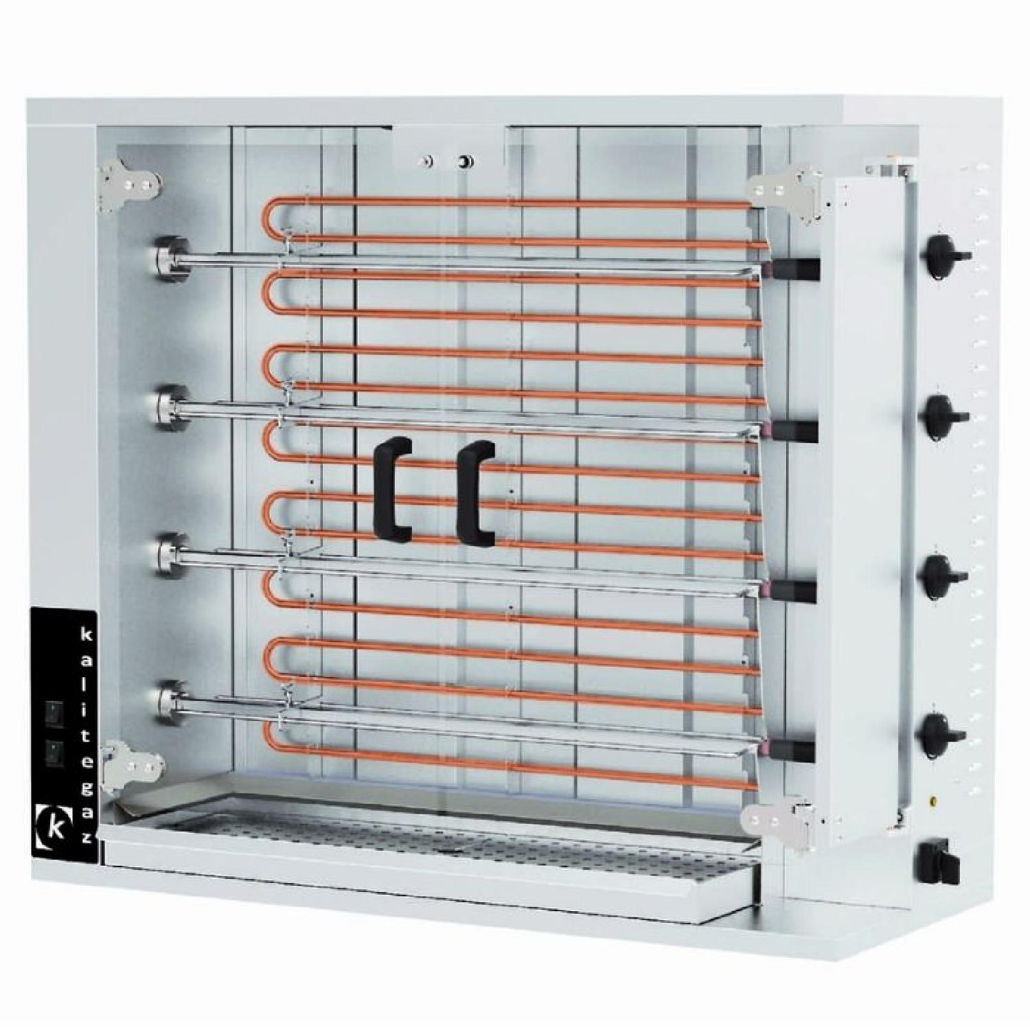 Kalitegaz CRE 4 Piliç Çevirme Makinesi 16-20 Piliç Kapasiteli Elektrikli