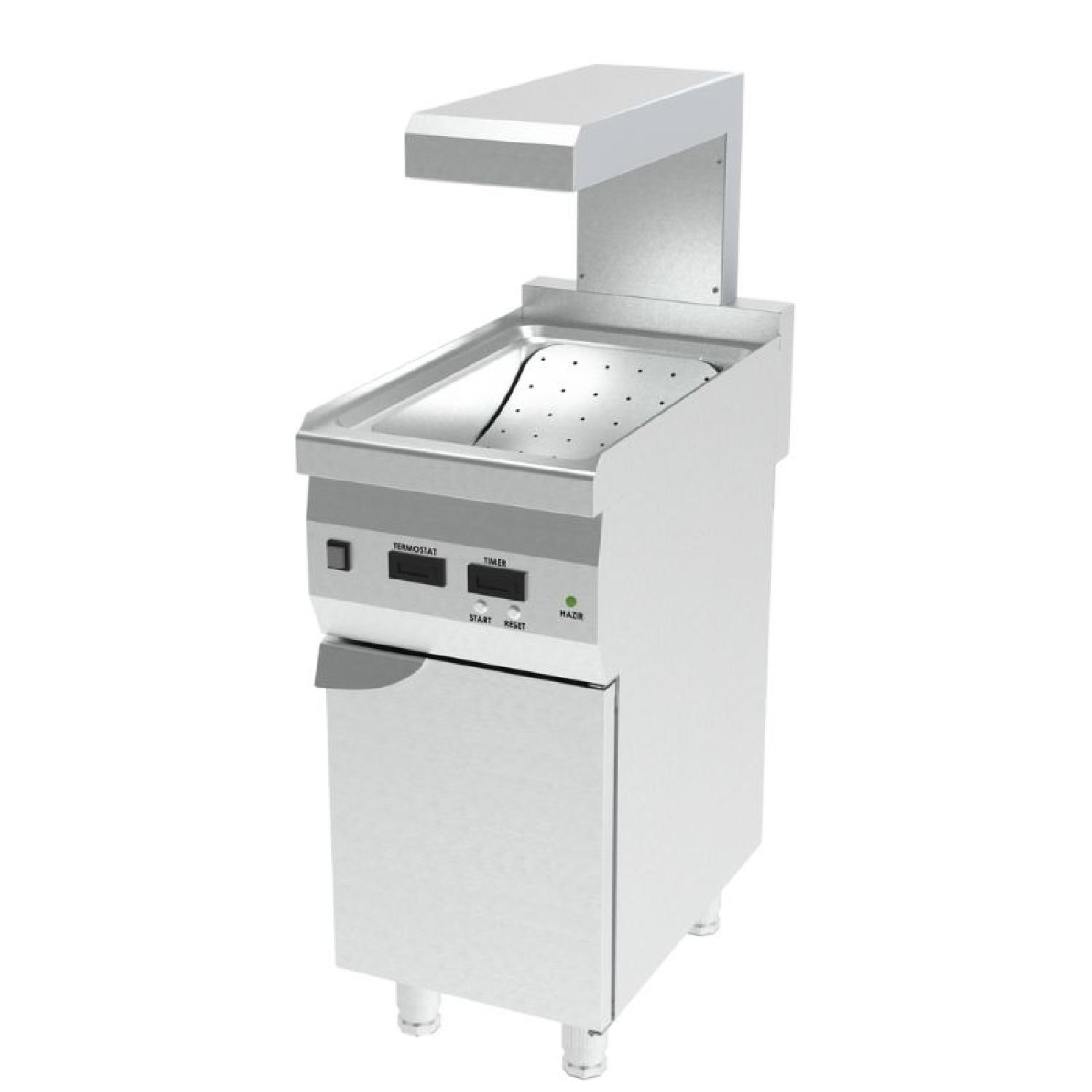 Kalitegaz CSCS4070E 700 Seri Dolaplı Patates Dinlendirme 40x70 Cm Monoblok Elektrikli 230 V