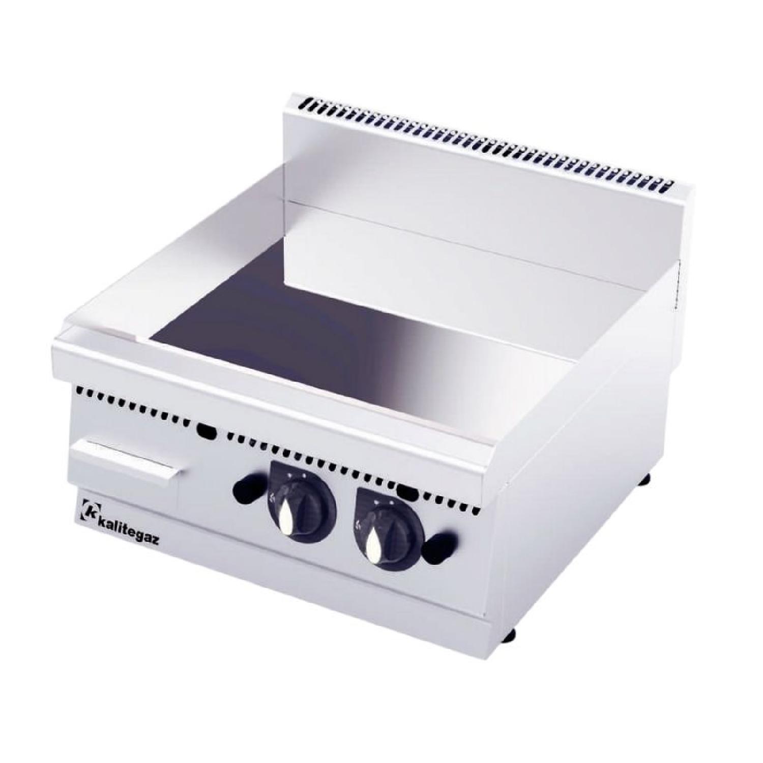 Kalitegaz GF1260GC 600 Seri Krom Kaplı Pleyt Izgara Düz 120x60 Cm Gazlı