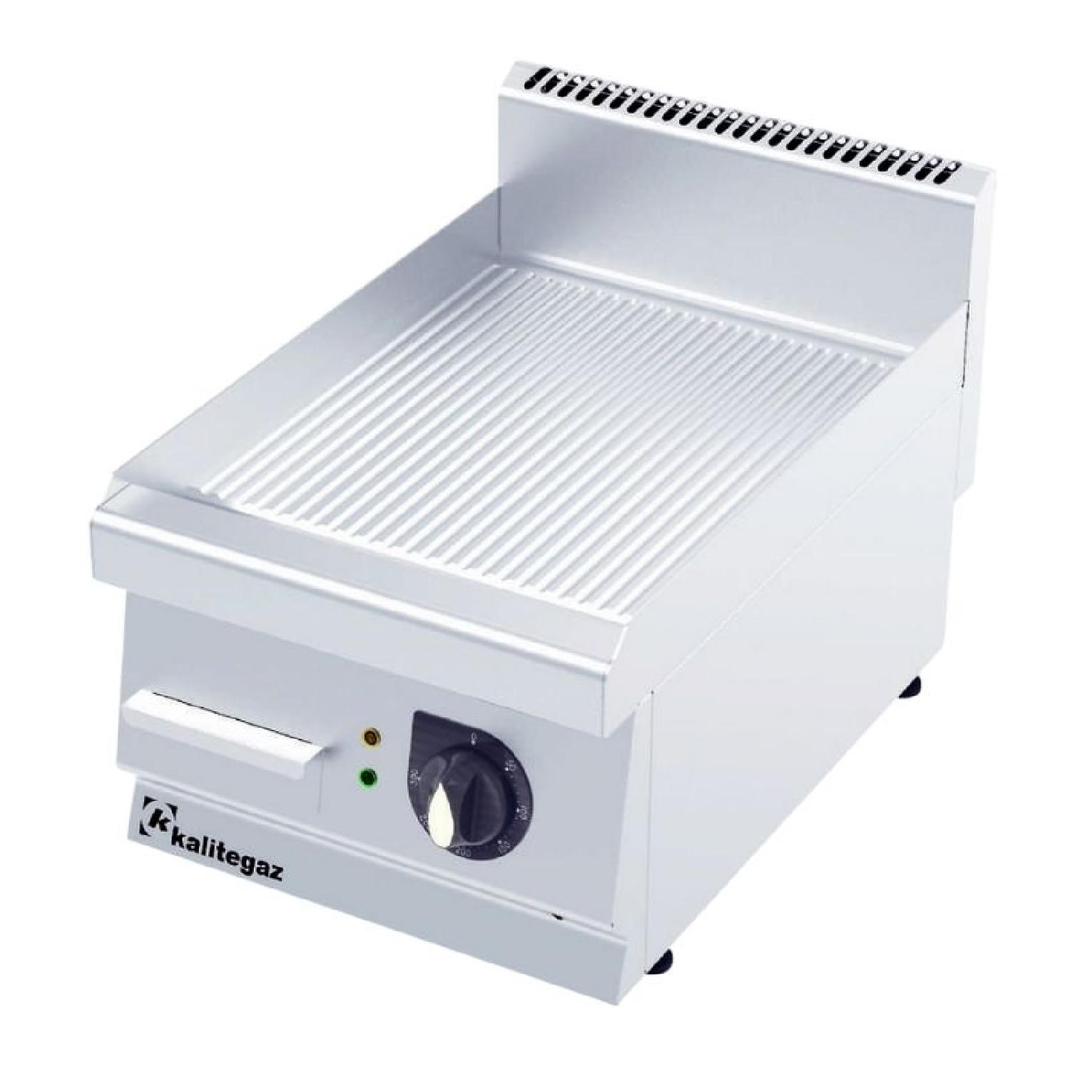 Kalitegaz GG4060E 600 Seri Pleyt Izgara Oluklu 40x60 Cm Elektrikli 400 V