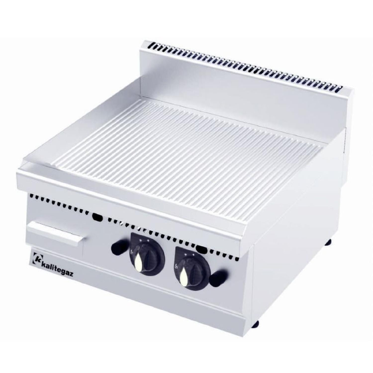 Kalitegaz GG6060G 600 Seri Pleyt Izgara Oluklu 60x60 Cm Gazlı