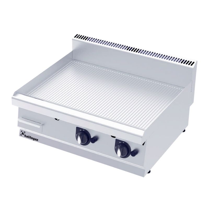 Kalitegaz GG8070G 700 Seri Pleyt Izgara Oluklu 80x70 Cm Gazlı