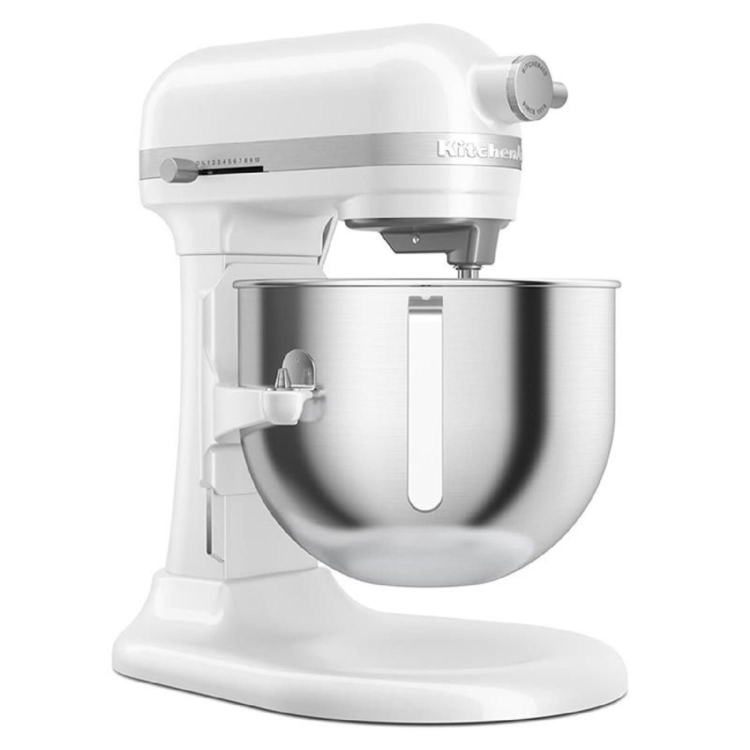 KitchenAid 5KSM70JPX Heavy Duty Kaldırılabilir Kaseli Stand Mikser, 6.6 L, Beyaz