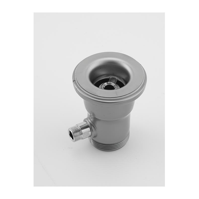 Liva Gas Under-Counter Sink Siphon System with Side Overflow for Glass and Cup Washing 115 mm