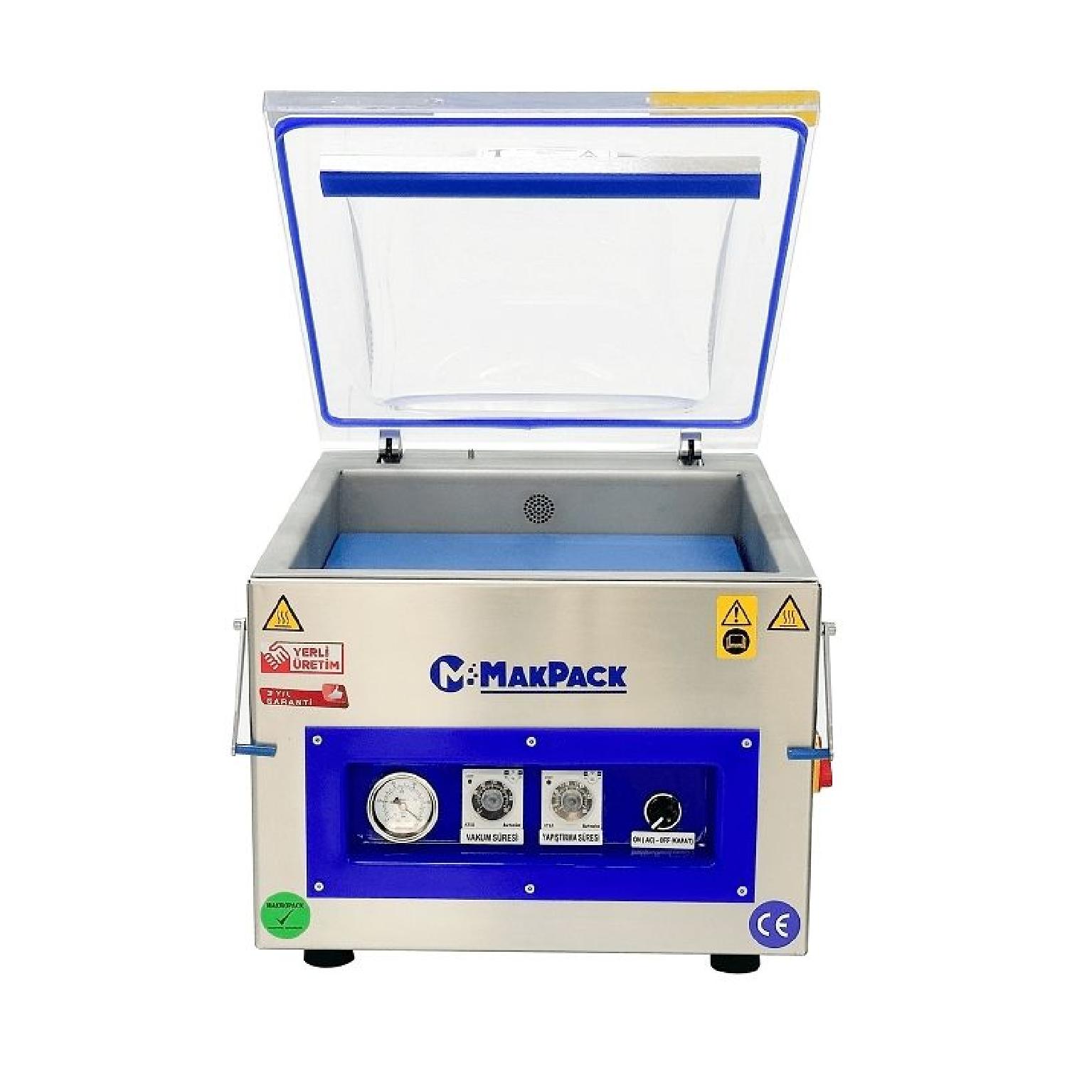 MakroPack MP-350-T1/S Vacuum Machine Single Seal Bar 35 Cm 10m3/H
