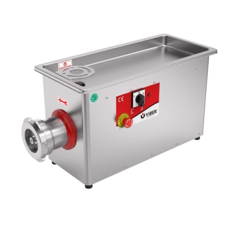 Viber VHE.EKN.32T-S NO:32 Kıyma Makinesi 750 Kg/Saat Trifaze 380 V