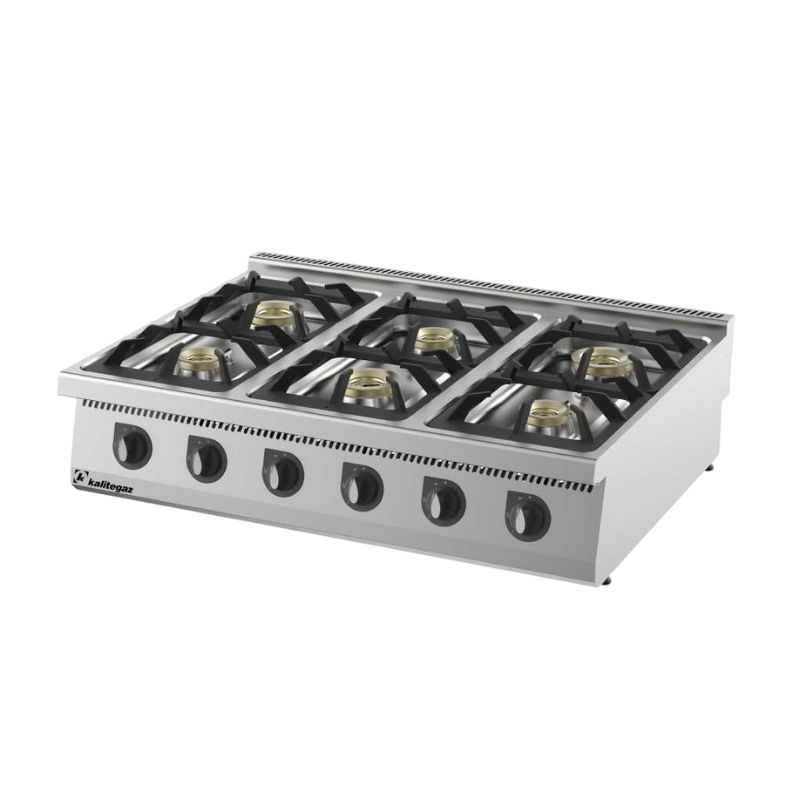 Kalitegaz C1290G 900 Seri Set Üstü Ocak Altılı 120×90 Cm Gazlı