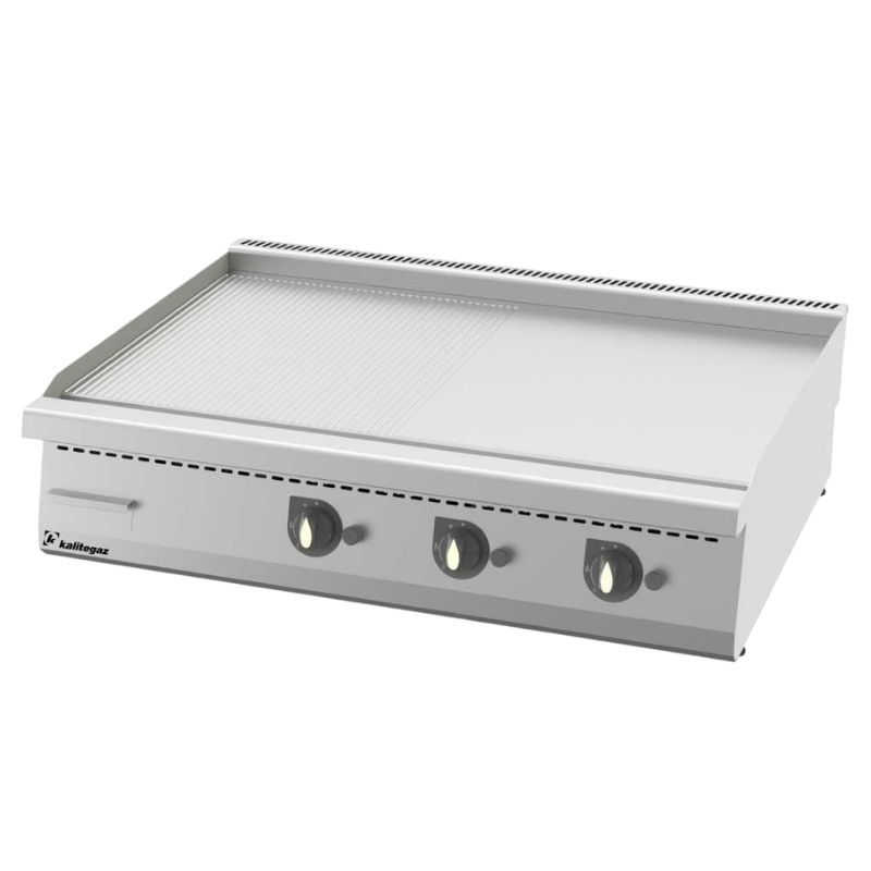 Kalitegaz GS1290G 900 Seri Pleyt Izgara Yarı Oluklu 120x90 Cm Gazlı
