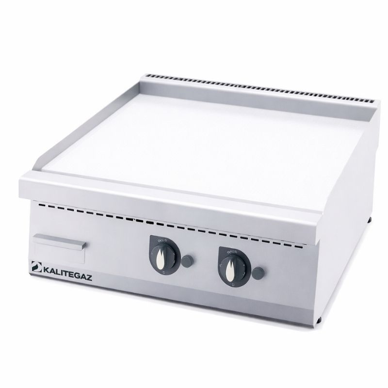 Kalitegaz GS8090GC 900 Seri Krom Kaplı Pleyt Izgara Yari Oluklu 80x90 Cm Gazlı