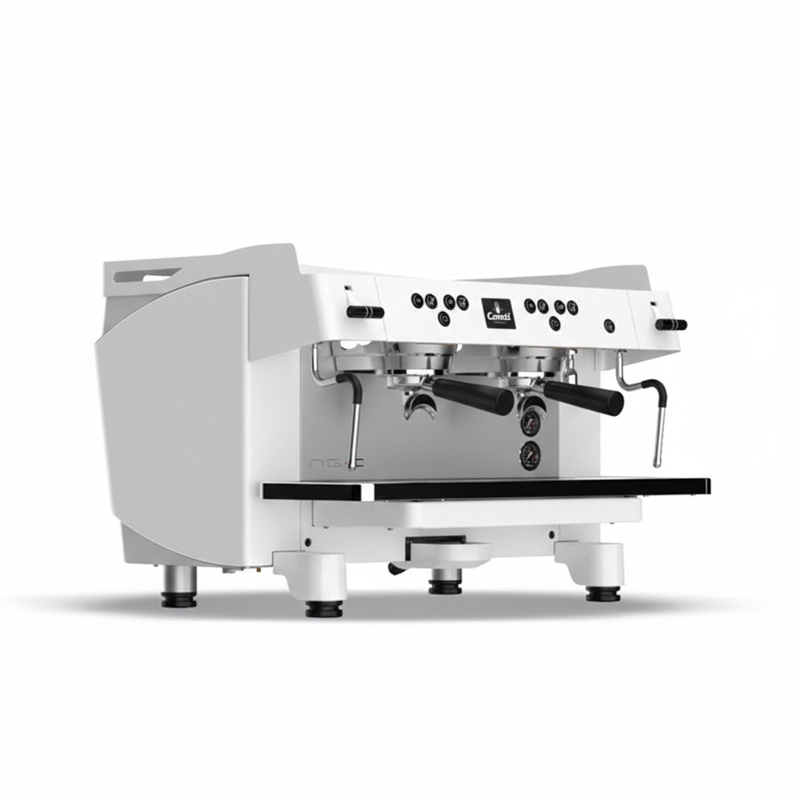 Conti NG-C 2 Tam Otomatik Espresso Kahve Makinesi 2 Gruplu Dozaj Ayarlı Beyaz