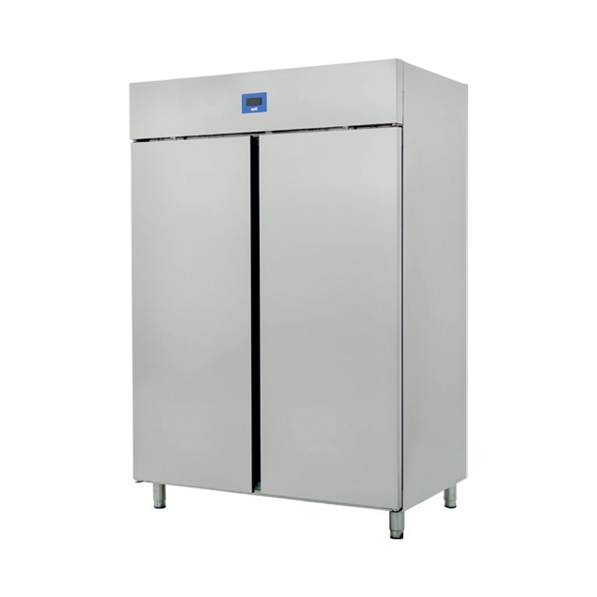 Ozti Gn 1200 LMV Model Double Inox Door Upright Freezer