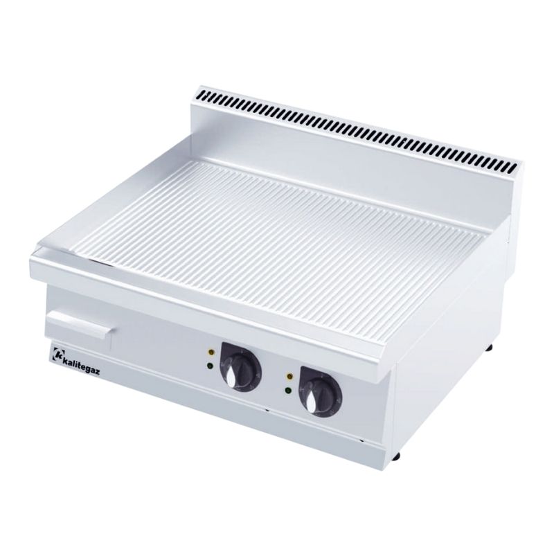 Kalitegaz GG9070E 700 Seri Pleyt Izgara Oluklu 90x70 Cm Elektrikli 400 V