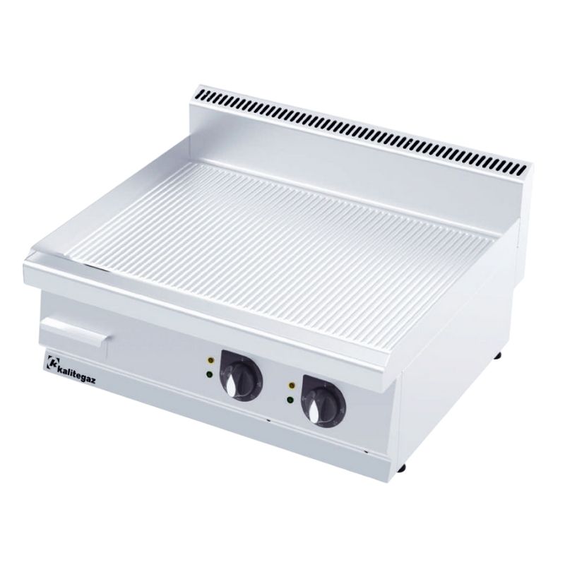 Kalitegaz GG1070E 700 Seri Pleyt Izgara Oluklu 100x70 Cm Elektrikli 400 V