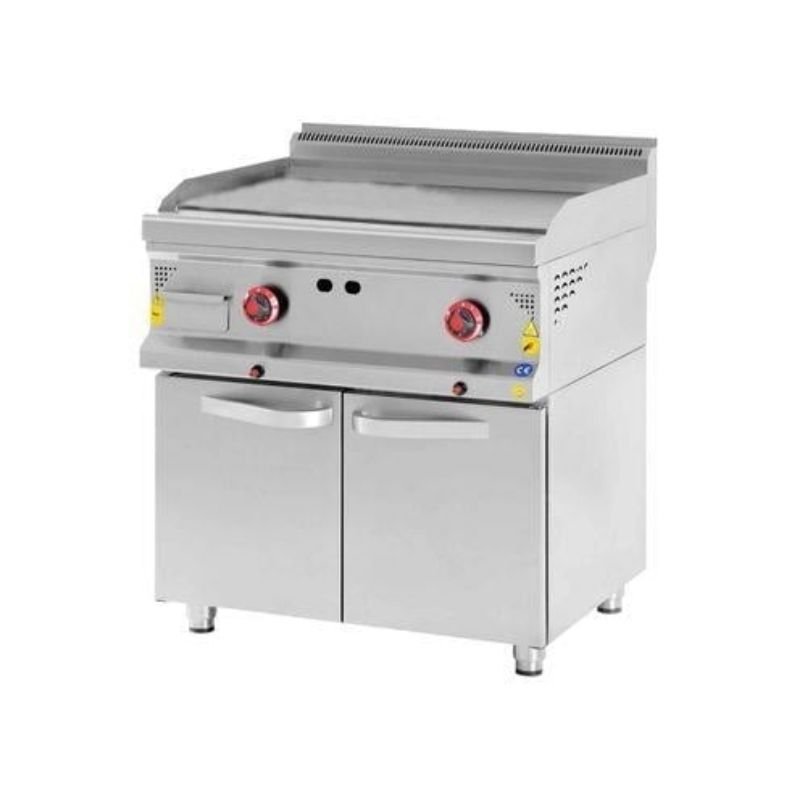CSA 900 Seri Yarı Oluklu Pleyt Izgara Dolaplı Elektrikli 80x90 Cm