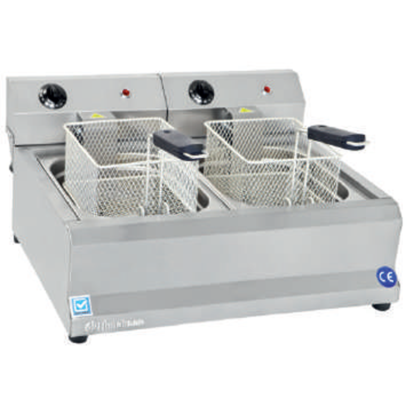 Himaksan Countertop Fryer, 5+5 Liters, Electric 60x50 Cm HMK-FE 5+5
