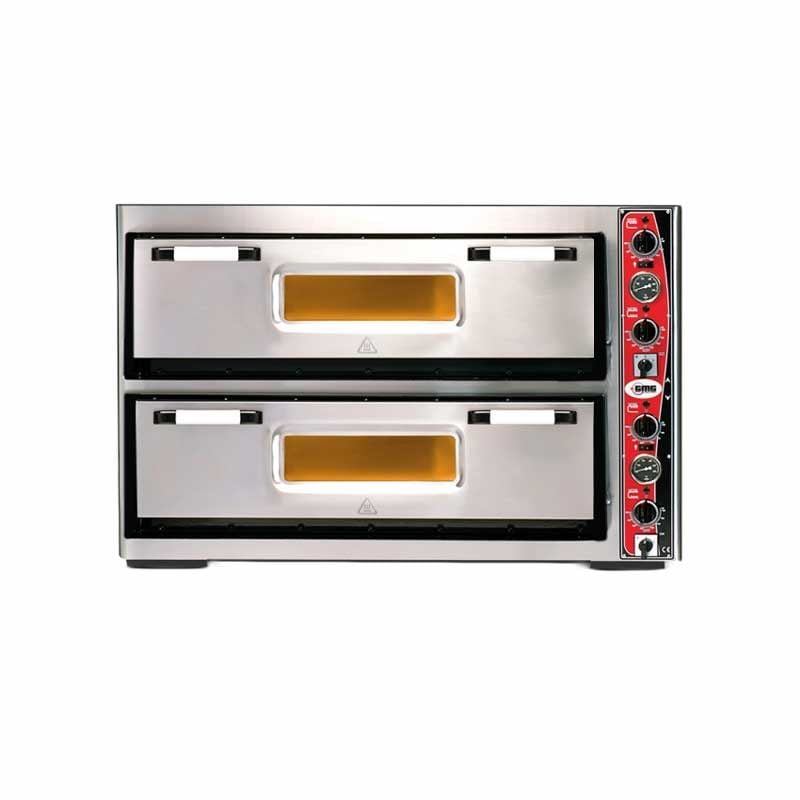 GMG PF 6292  DE-T(Termometreli) Pizza Fırını  Ø 30cm 6+6 Adet Tepsi Kapasiteli