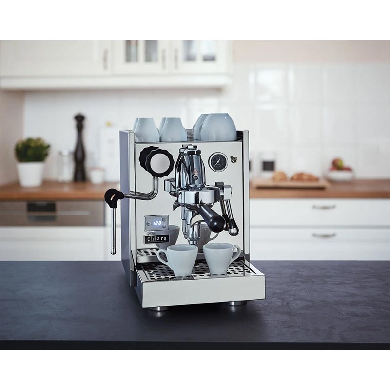 Bellezza Chiara Espresso Coffee Machine 1 Group Grey