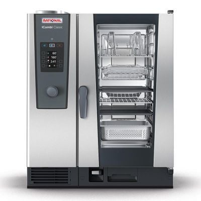 Rational iCombi Classic Konveksiyonel Fırın, 10x1/1 GN Kapasiteli, Gazlı