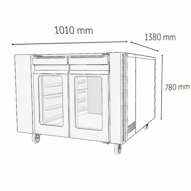 Venarro DEF-DM Doner Patisserie Oven Proofer, Venardi Series