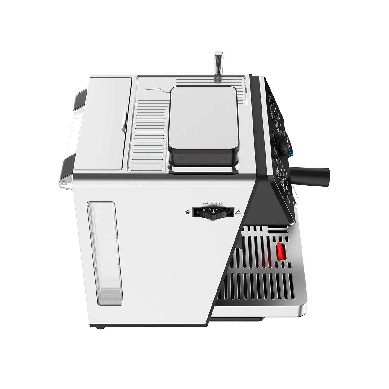 Felvini One Touch Ev Tipi Öğütücülü Espresso Makinesi PID Çift Kazan, Ön Demleme